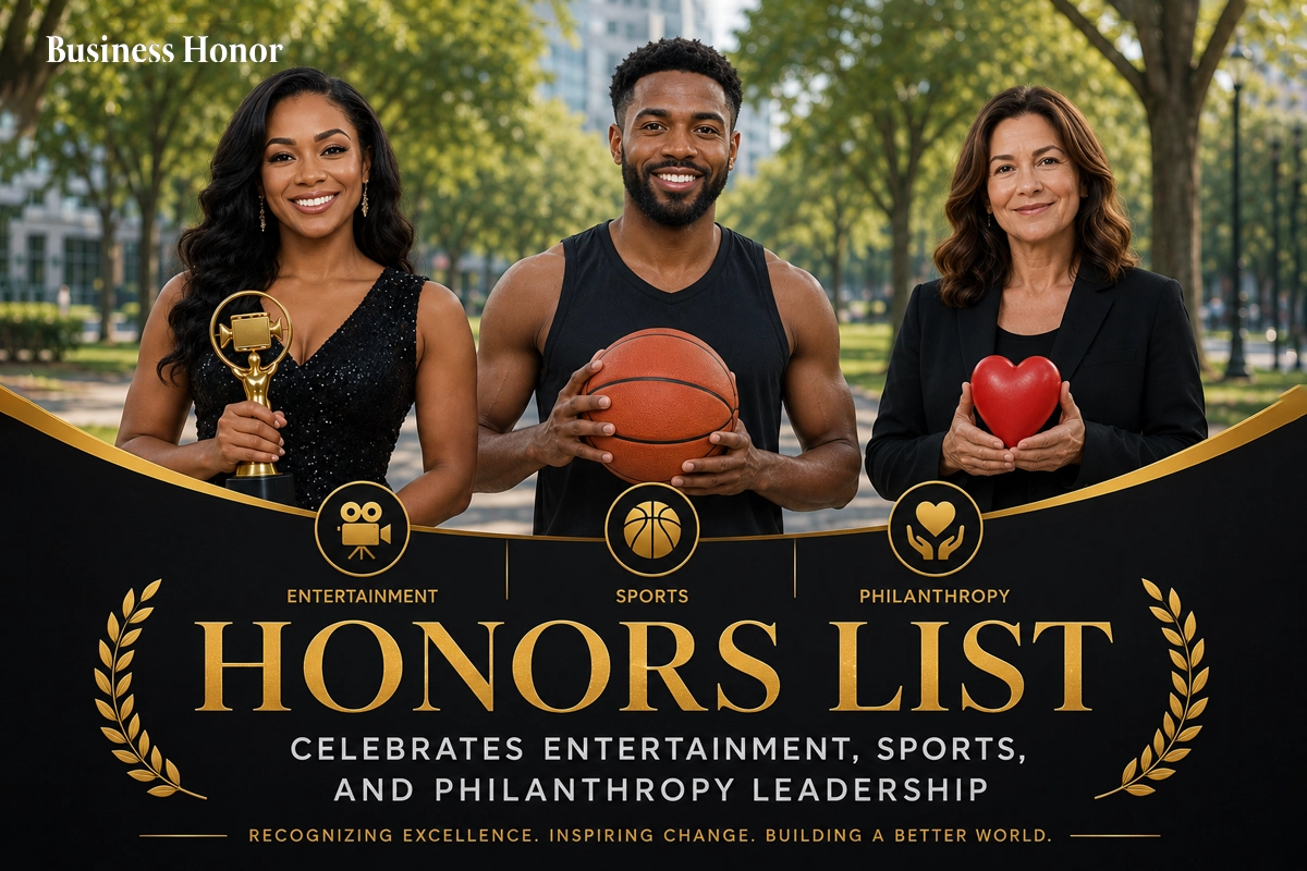  Honors List Celebrates Entertainment, Sports, and Philanthropy Leadership 